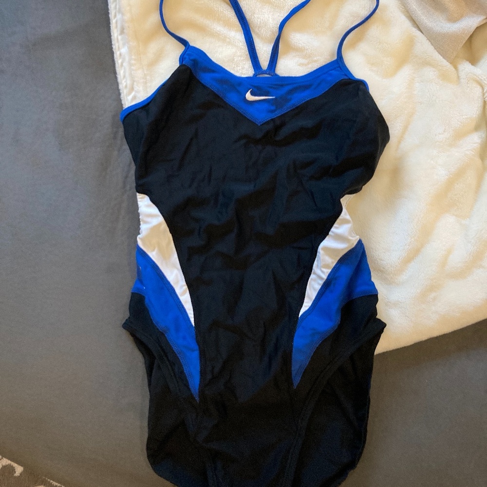 COPY - Womens blue and black Nike one piece size 30
